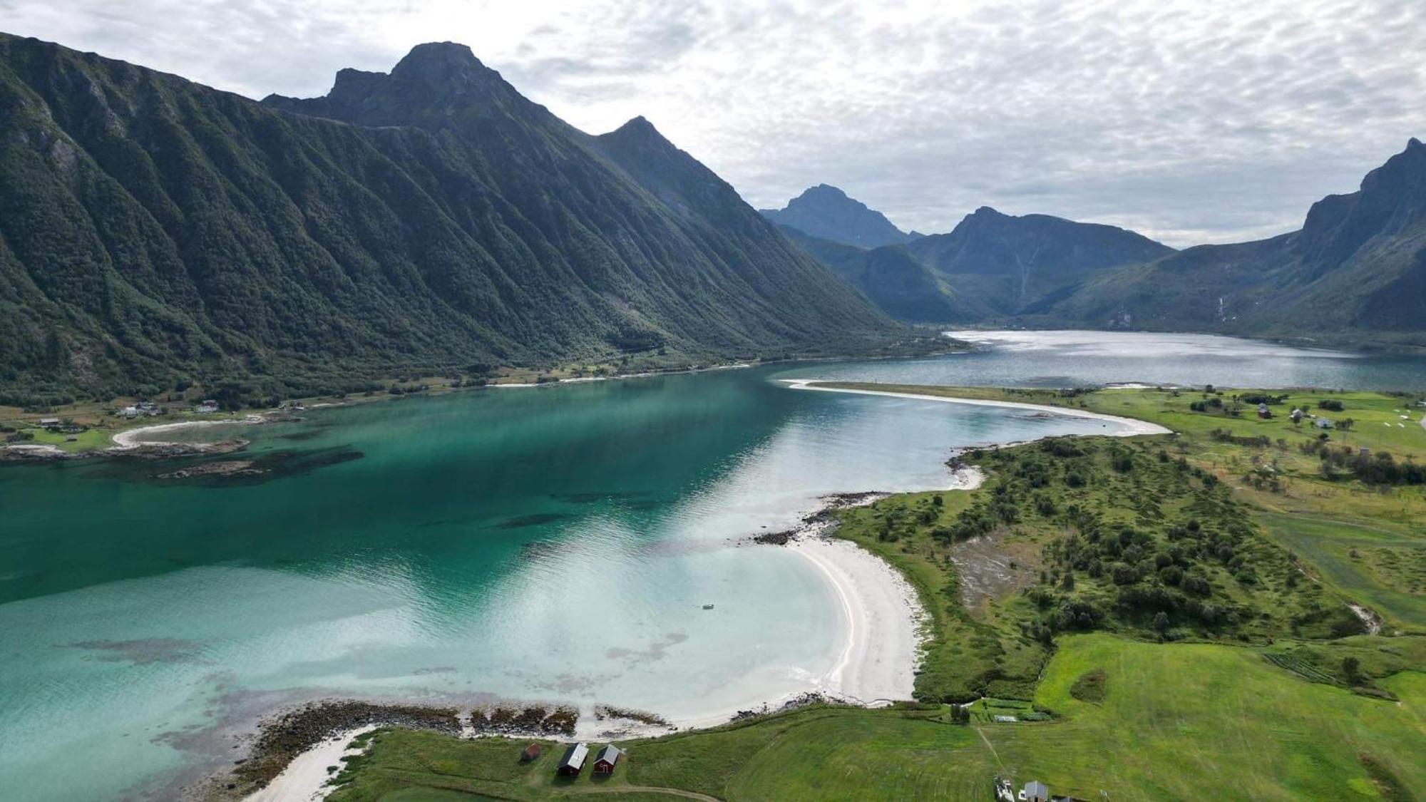 Midnattsolveien 3158,Sommarhusstrand Laukvik Lofoten Norway Exterior foto